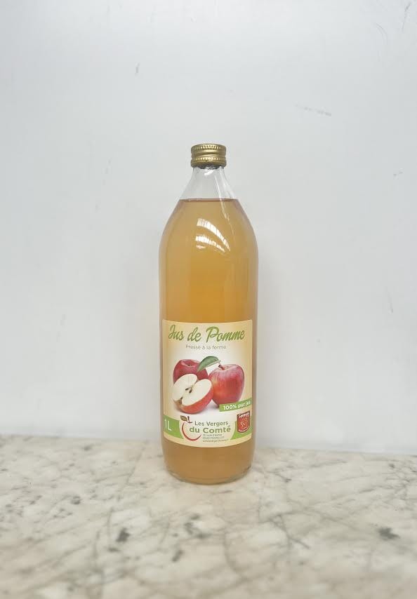 Jus de pommes (1L) Boissons Nicolas Pollet - Vergers du Comté - Fromelles