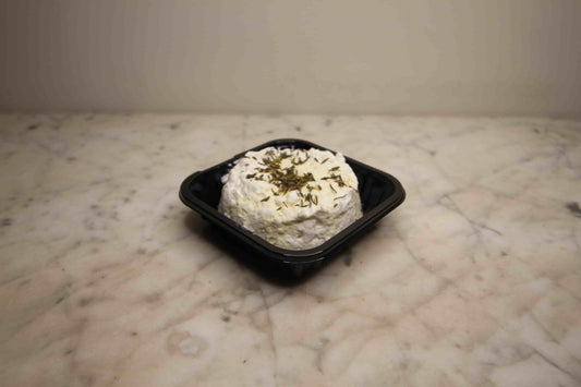 Fromage frais de chèvre frais miel et thym (150g) Crèmerie Timothée et Sarah - Laitgumes du Mélantois - Sainghin-en-Mélantois